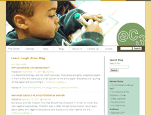 Tablet Screenshot of blog.ec3kids.org